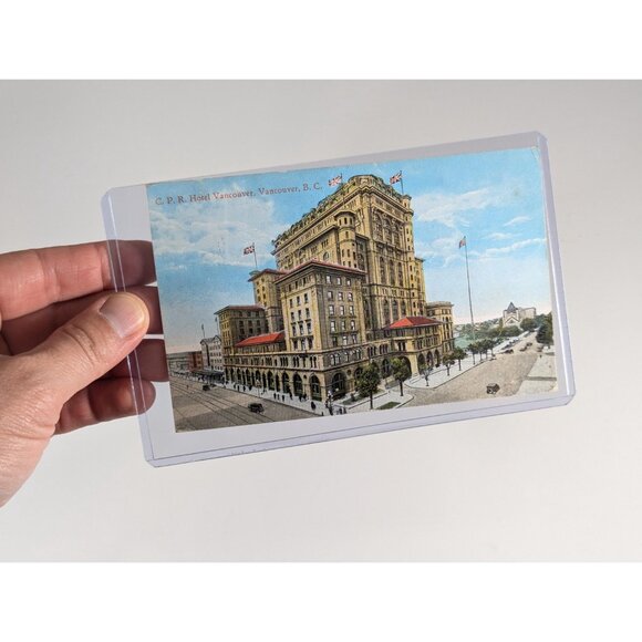 Vintage Vancouver B.C. Canada postcards, antique Edwardian travel ephemera - Picture 2 of 8